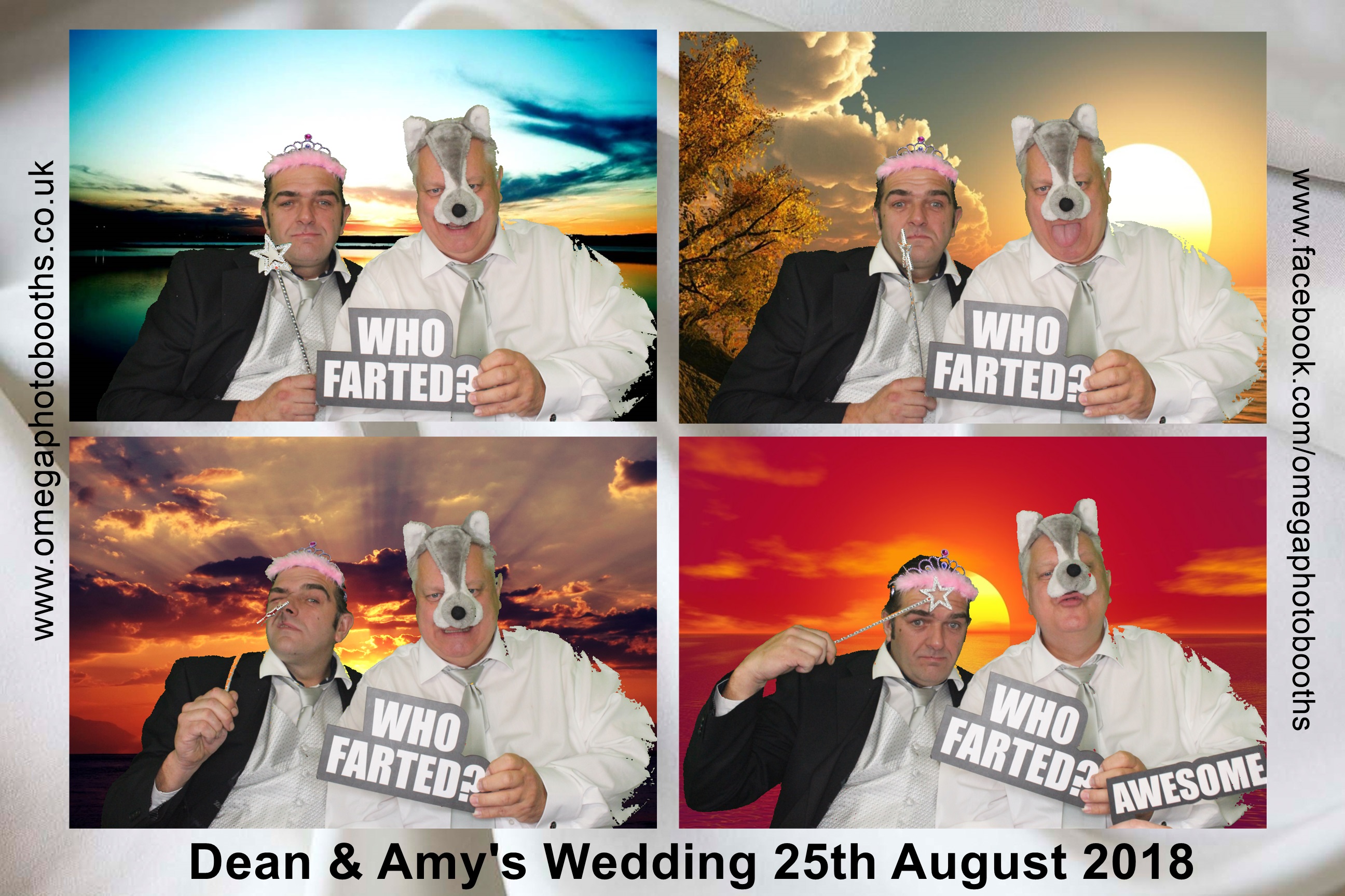 Dean & Amy's Wedding | View more photos from the event at gallery.omegaphotobooths.co.uk/u/Omega-Photobooths/Dean-Amys-Wedding